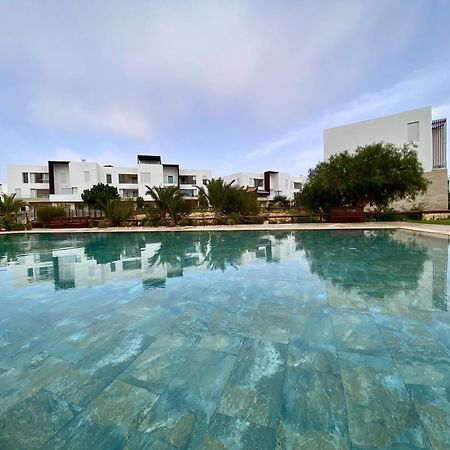 Luxurious Golf & Sea View Beach Apartment With Pool Access - Tamourrit, Taghazout Bay Eksteriør bilde