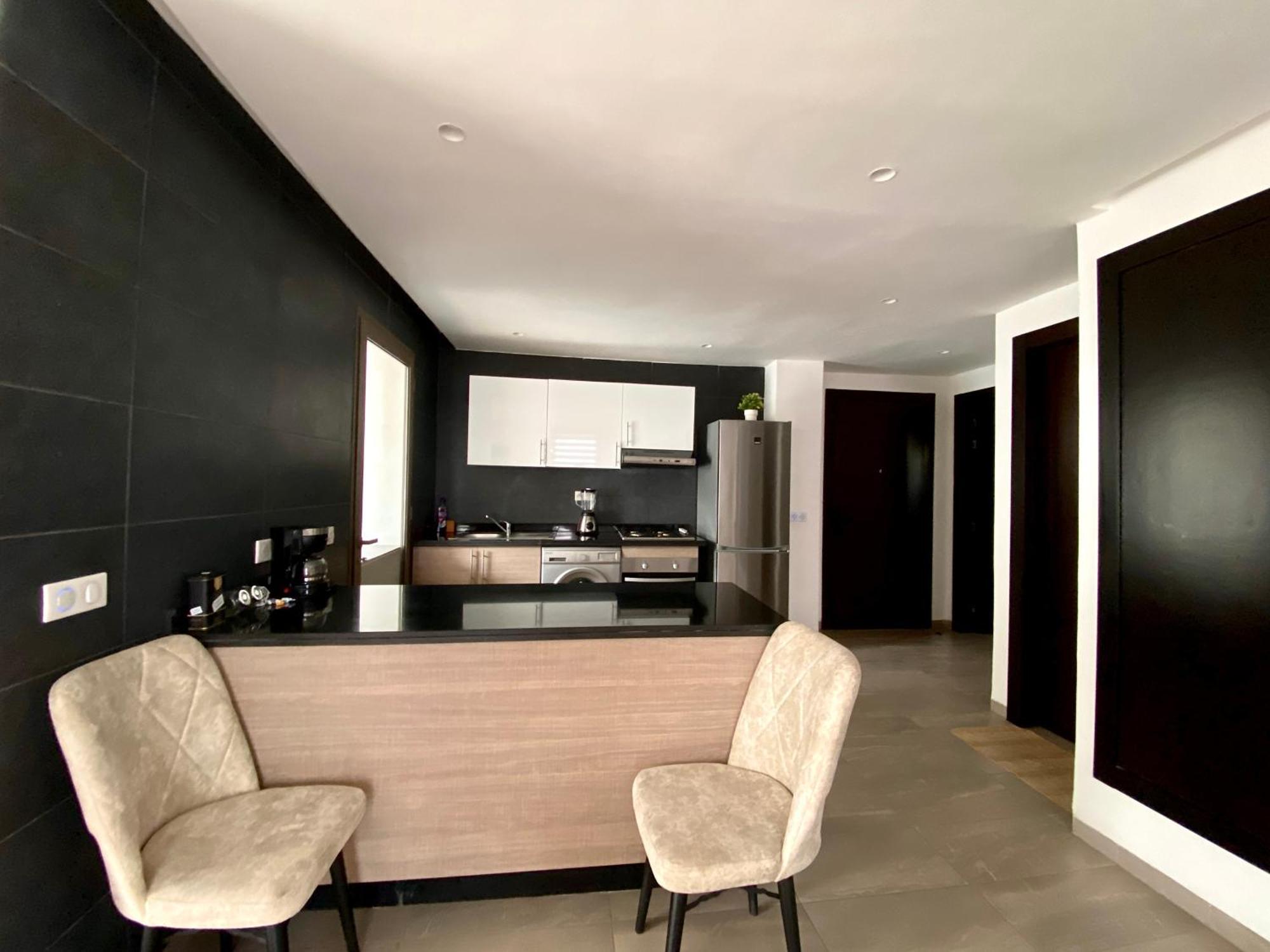 Luxurious Golf & Sea View Beach Apartment With Pool Access - Tamourrit, Taghazout Bay Eksteriør bilde
